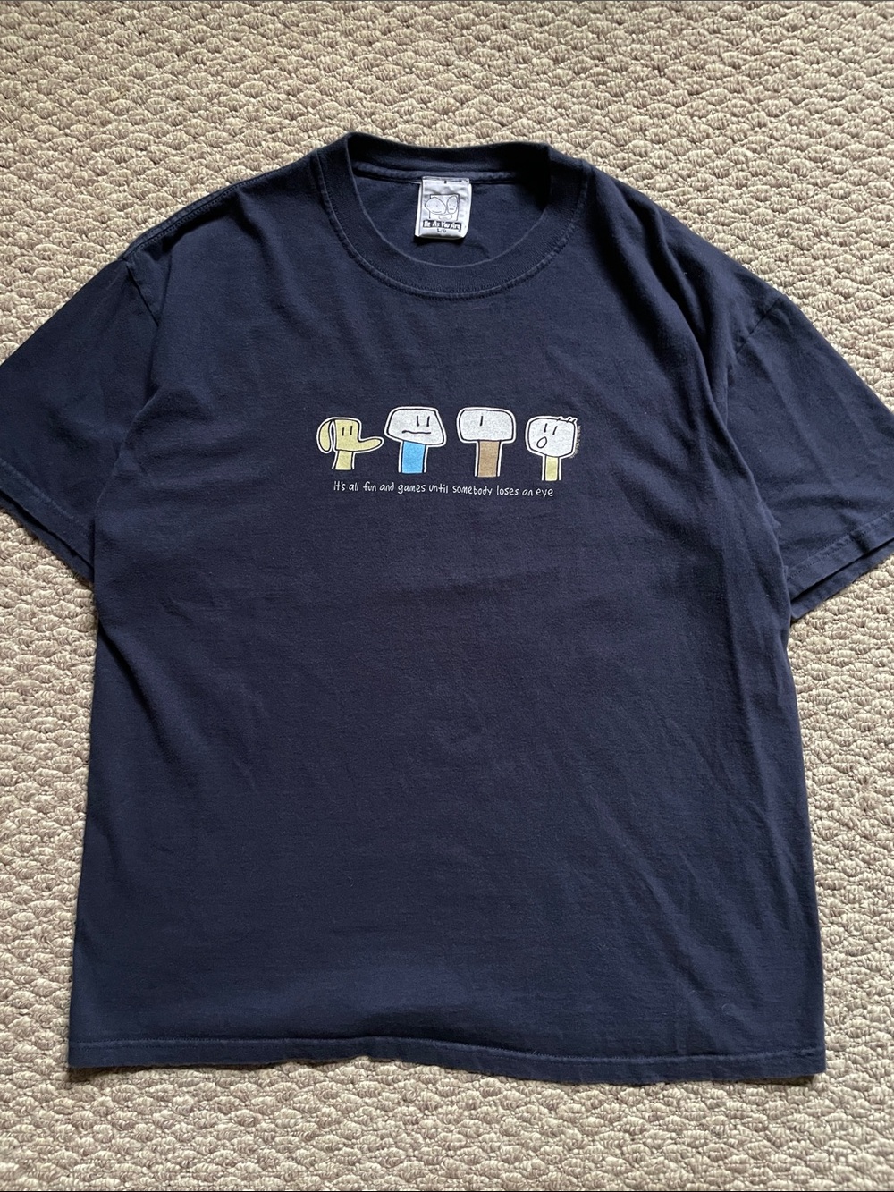 Y2K fun and games t shirt
